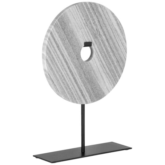 Skulptur Balian 23x35 cm ØxH Grå/Svart Skulptur Balian 23x35 cm ØxH Grå/Svart