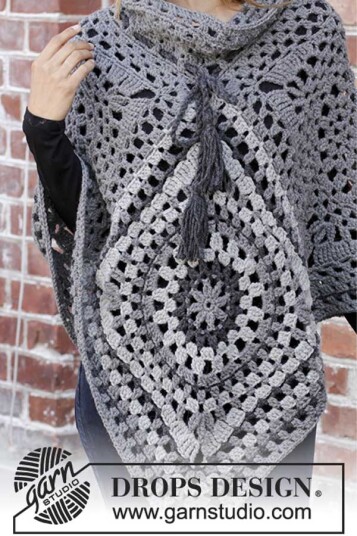 Drops 195 35 Serena poncho
