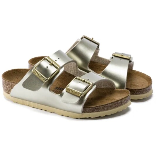 Birkenstock Arizona Kids BF Electric Metallic Gold 28