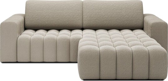 Seksjon Eltap Bonett 250x175x92 cm Royal 20 Beige Høyre
