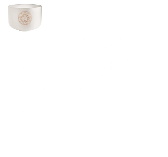 Meinl Sonic En. Solcsb12-174 Solfeggio Crystal Singing Bowl 12, 174 Hz, Note F3