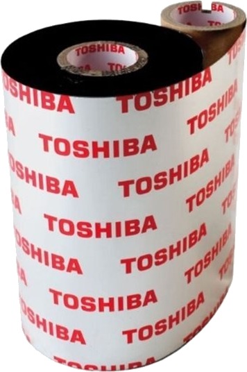Toshiba 25-Rolls Svart 110 Mm X 100 M Skriverbånd BV410110AG3F
