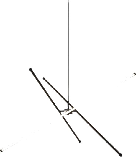 Pendel Led Lys Tanger 90Cm Svart