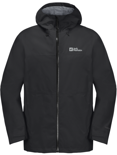 Jack Wolfskin Men's Highest Peak 3-Layer Jacket Black, M Jack Wolfskin Men's Highest Peak 3-Layer Jacket Black, M