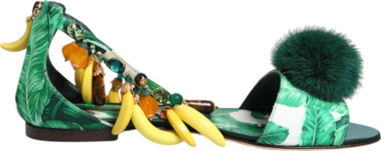 Dolce & Gabbana Dame Sko Grønn 36 1/2 EU,