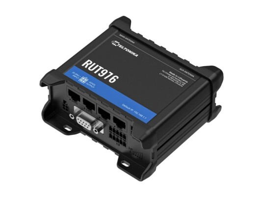 Teltonika RUT976 wireless router WWAN Wi Fi 4G 5G DIN rail Wireless router N Standard 802.11n