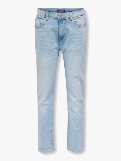 Only & Sons Jr Yoke Tapered Jax Denim Denim 128 Only & Sons Jr Yoke Tapered Jax Denim Denim 128