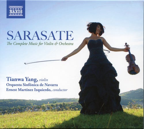 Sarasate Yang Orquesta Sinfonica De Navarra  Complete Works For Violin & Orchestra  CD
