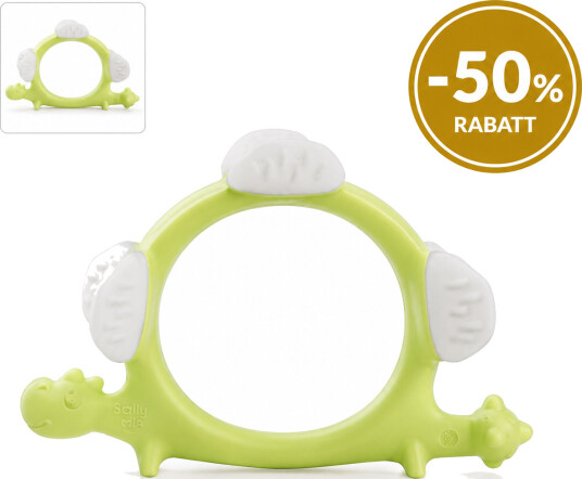 Smily Mia Biteleke Dino Grønn The Dinosaur Soft & Durable Silicone Teether Smily Mia Biteleke Dino Grønn The Dinosaur Soft & Durable Silicone Teether