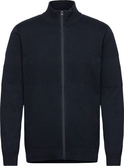 Lindbergh | Zip Through Purl Cardigan | L