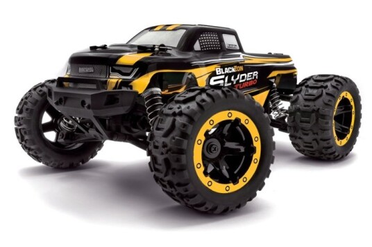 Blackzon Slyder MT Turbo 1/16 4WD 2S børsteløs   gul 540213