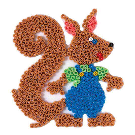 Hama Ironing Beads Pegboard-Squirrel Hama Ironing Beads Pegboard-Squirrel