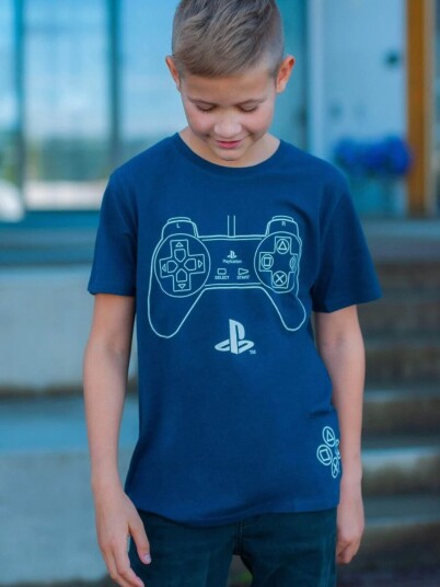 PlayStation T-skjorte Controller 128 / 8 år Barn Gutt/Jente PlayStation T-skjorte Controller 128 / 8 år Barn Gutt/Jente