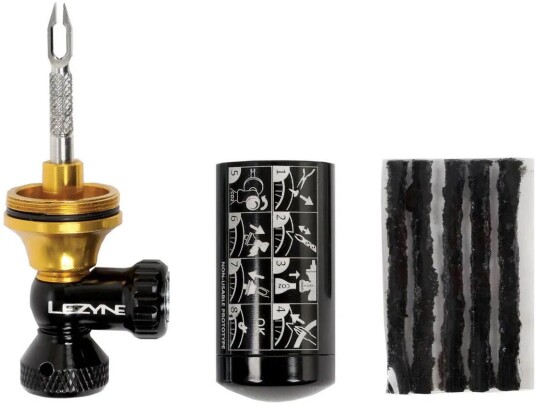 Lezyne Tubeless Co2 Blaster, Co2 Pumpe + Reperasjonskit