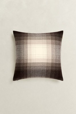 Gant Extra Fine Merino Wool Cushion Brown 50X50