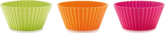 Lékué Lékué muffinsformer i silikon 6 pk Blandet