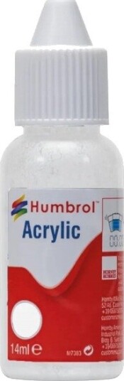 Humbrol Akryl No 49 Varnish - Matt 14ml Dropper Bottle