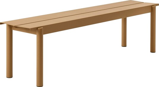 Linear Benk Stål 170 cm Burnt Orange Linear Benk Stål 170 cm Burnt Orange