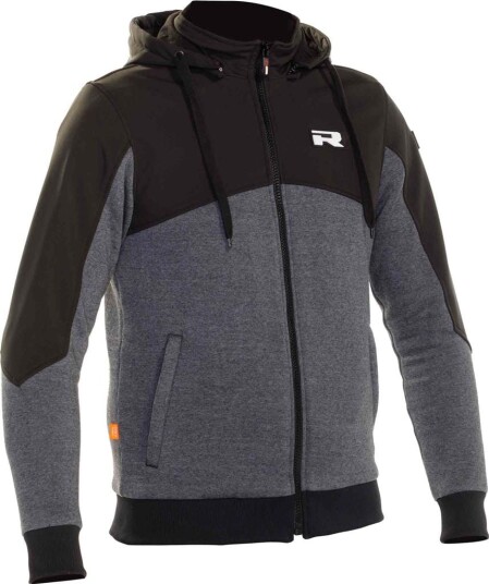 Richa Titan Core MC-Hoodie Grå L Richa Titan Core MC-Hoodie Grå L