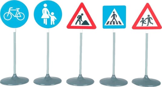 Klein Trafikkskilt Lekesett 3 År+