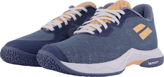 Babolat Shadow Spirit 2 Women Badminton sko dame Grey/Coral 37