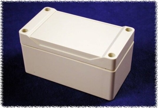 Hammond Electronics 1555D2gy Universalskap 120 X 65 X 60 Polykarbonat Grå 1 Stk