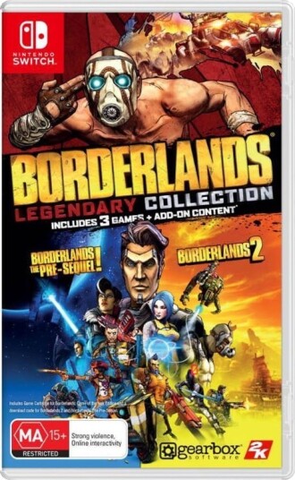 Borderlands Legendary Collection Code in a box Switch Borderlands Legendary Collection Code in a box Switch