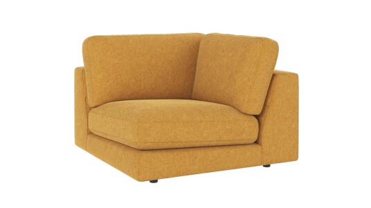 Rowico Home Duncan hjørnedel Gul Brenda 68 103 x 103 x 78 cm Gul