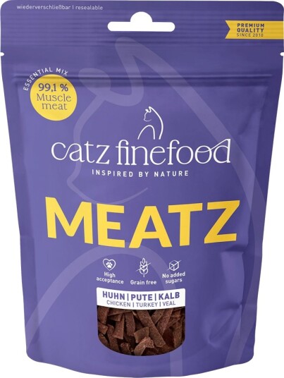 Catz Finefood Meatz Mixpack 3 x Essential Mix 3 x 45 g