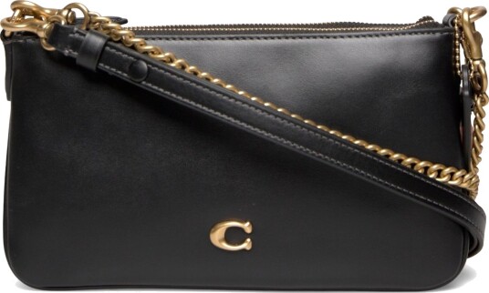Coach Refined Calf Leather Audrey Crossbody Bag Black ONE SIZE Coach Refined Calf Leather Audrey Crossbody Bag Black ONE SIZE