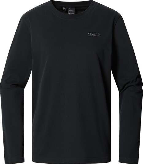Haglöfs Women's Haglöfs Long Sleev Tee True Black S