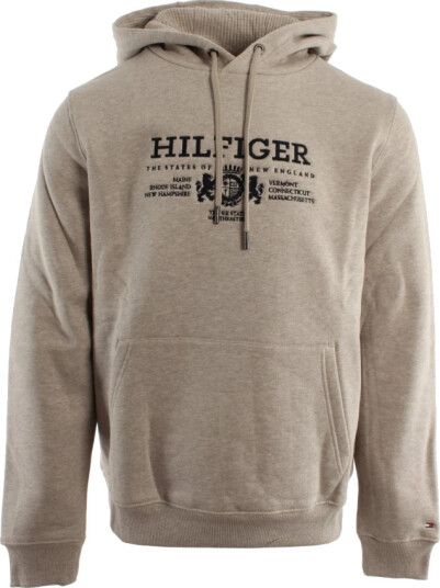 Tommy Hilfiger Herre Gensere & Hettegensere Beige L,
