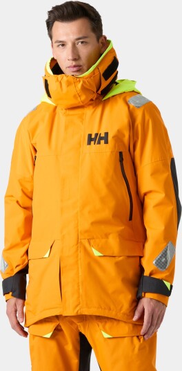 Helly Hansen Herre Skagen Offshore Seilerjakke Oransje M