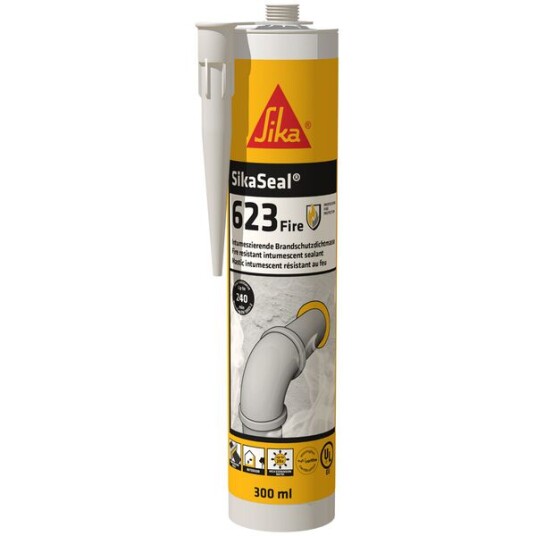 Sika Brannfugemasse Seal 623 Grafitt Antrasitt 300ml