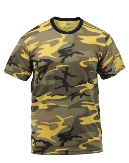 Rothco Regular Fit T skjorte Mange farger Gul