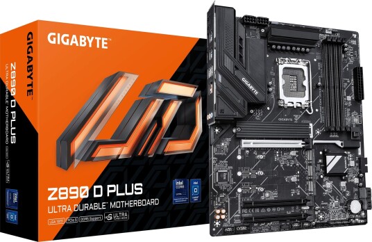 Gigabyte Z890 D Plus Hovedkort for Intel LGA1851 og DDR5 RAM Gigabyte Z890 D Plus Hovedkort for Intel LGA1851 og DDR5 RAM