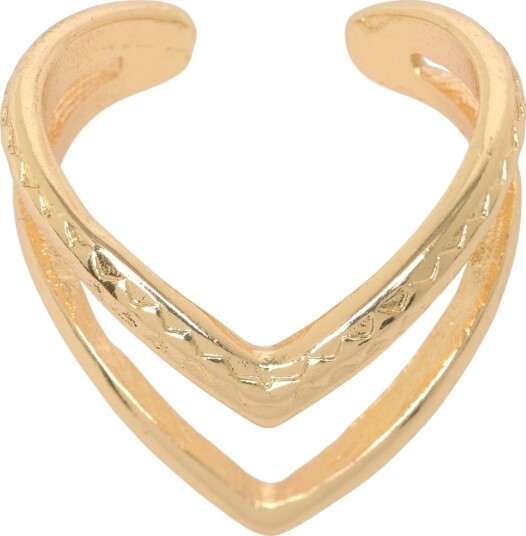 LMTD Nlfpointy Ring Gold ONE SIZE LMTD Nlfpointy Ring Gold ONE SIZE