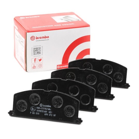Bremseklosser BREMBO P 83 011
