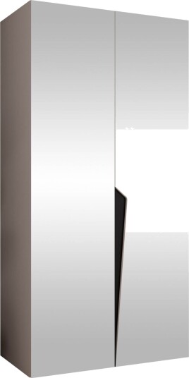 garderobeskap NO_BRAND Garderobeskap PIANO 3 100 cashmere Svart -