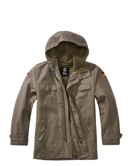 Brandit BW Parka Jacka för barn Oliven