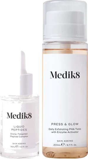 Medik8 Luminous Bundle Peptides 30 ml & Press & Glow 200 ml
