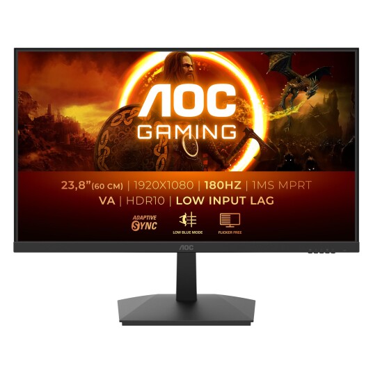 AOC 24G15N2 24" Full HD Gaming Monitor 60.5cm LCD Svart AOC 24G15N2 24" Full HD Gaming Monitor 60.5cm LCD Svart