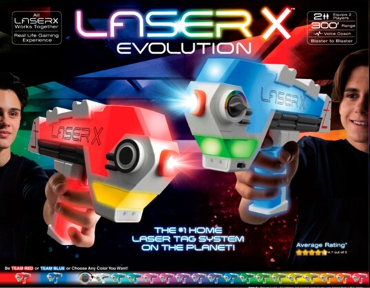 Laser X Evolution Blaster 2-Pack (90 m)