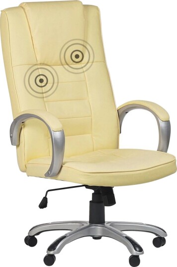 Massasjestol Grandeur II Beige/Sølv Beige/Sølv