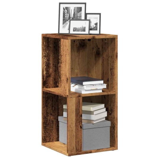 Hjørneskap gammelt tre 33x33x67 cm konstruert tre 8721158440679