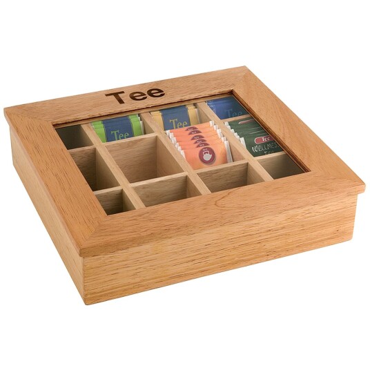 APS Teboks 12 rom; 31x28x9 cm LxBxH; Natur
