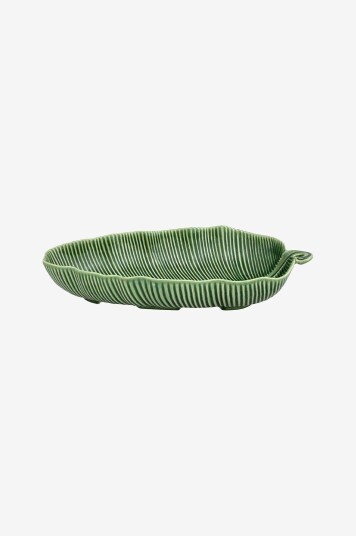 Bordallo Pinheiro Salatskål Bananblad 39,5 cm Grønn Bordallo Pinheiro Salatskål Bananblad 39,5 cm Grønn