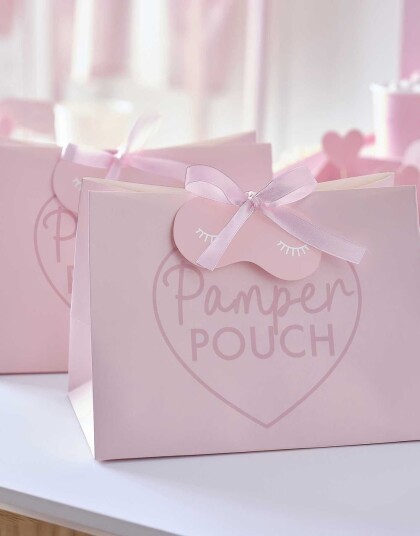 Ginger Ray 5 stk Gjenbrukbare "Pamper Pouch" Party Bags Pamper Party PAMP 208