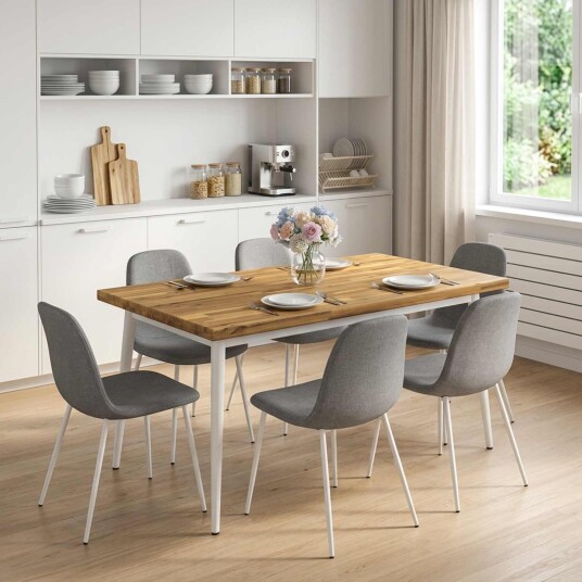 vidaXL Rektangulær Bordplate 100 x 70 x 3,2 cm Rektangulær