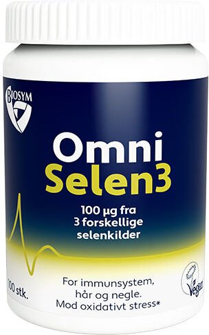 Biosym OmniSelen3   100 Tabletter